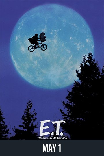 E.T. the Extra-Terrestrial (PG) Movie Poster