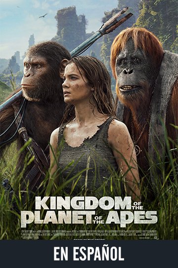 kingdom-of-the-planet-of-the-apes-en-espanol Movie Poster