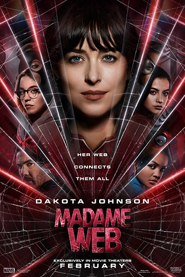 Madame Web (PG-13) Movie Poster