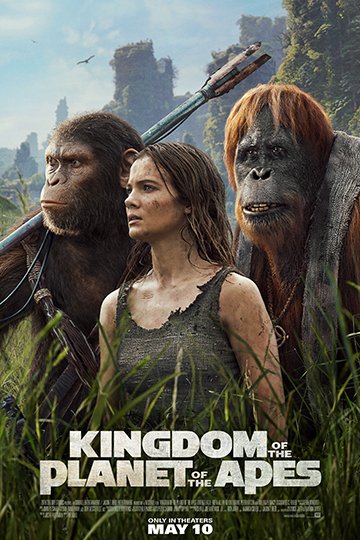 Kingdom of the Planet of the Apes (PG-13) Movie Poster
