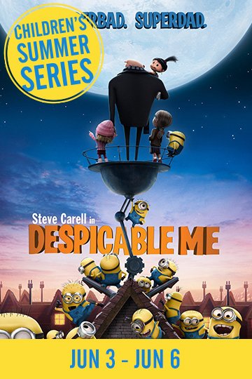 Summer Series: Despicable Me (PG) Movie Poster
