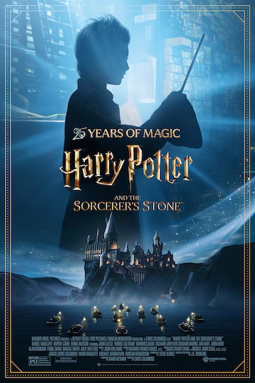Harry Potter and the Sorcerer's Stone 25th Ann (PG) Movie Poster