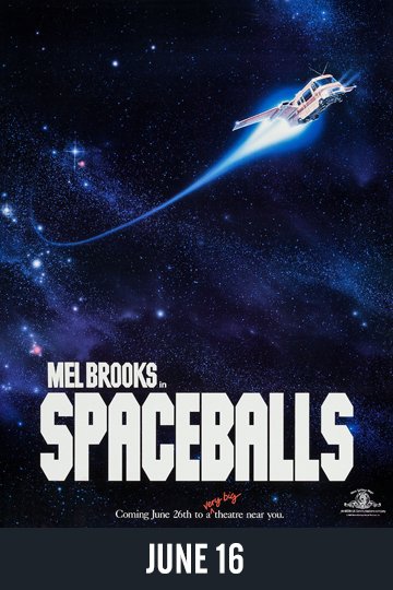 Spaceballs (PG) Movie Poster