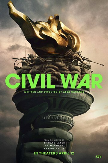Civil War (R) Movie Poster