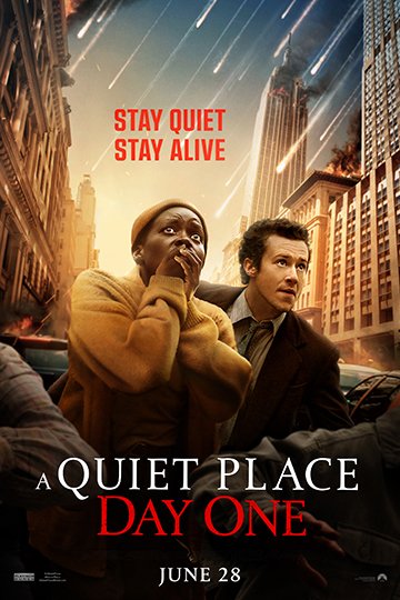 A Quiet Place: Day One (PG-13) Movie Poster