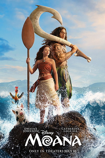 Moana (PG) Movie Poster